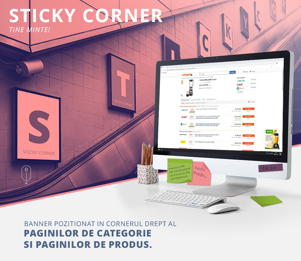 Sticky Corner - Tine minte